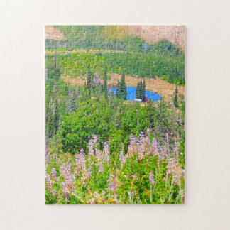 Pulver-GebirgsSommerzeit: Versteckter See Puzzle