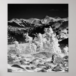 Pulver-Mantel Poster