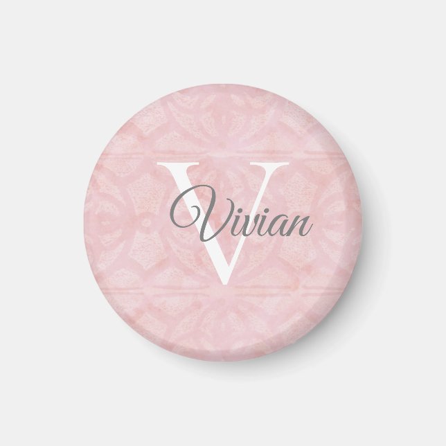 Pulver Pink Magnet (Vorne)