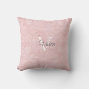 Pulver Pink Throw Kissen