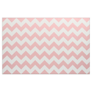 Pulver Pink Zickzack Zigzag Fabric Stoff