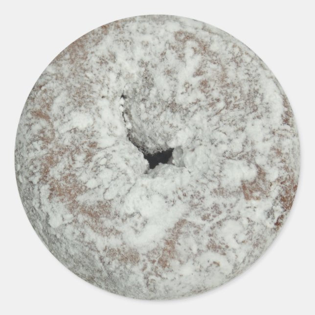 Pulver-Uger runden glänzende Aufkleber (Vorderseite)