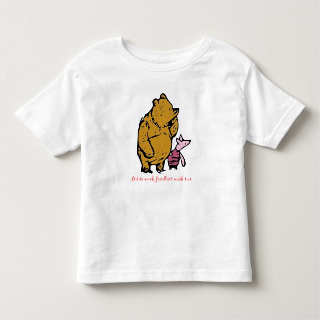 Pulver und Piglet Kleinkind T-shirt (Vorderseite)