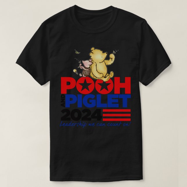 Pulver und Piglet T-Shirt (Design vorne)
