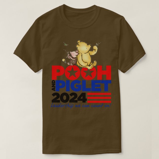 Pulver und Piglet T-Shirt (Design vorne)