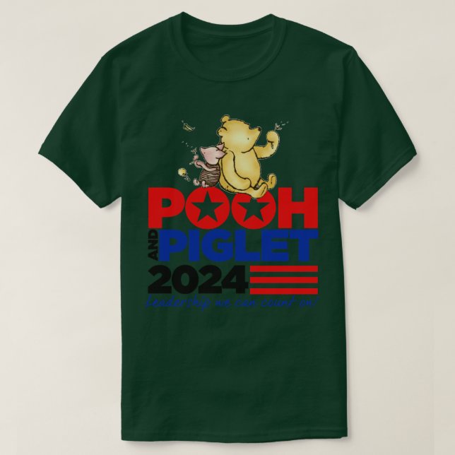 Pulver und Piglet T-Shirt (Design vorne)