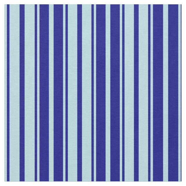 Pulverblau und blau-gestrichene Muster Stoff (Nahaufnahme)