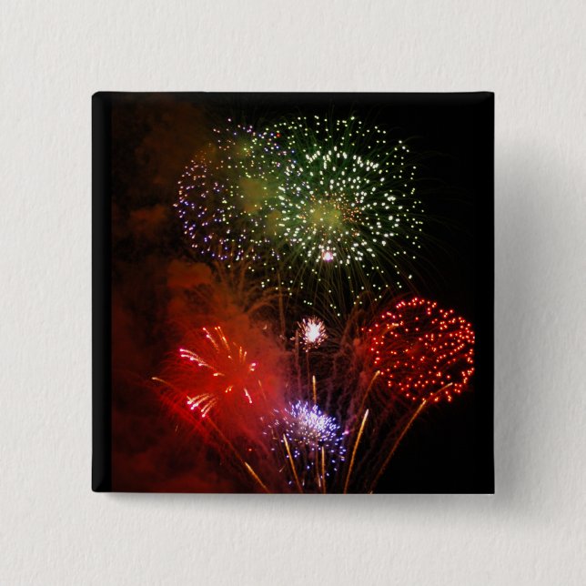 Pulverhimmel Button (Vorderseite)