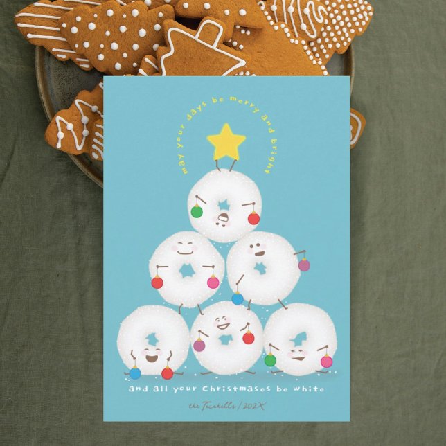 Pulveried Sugar Donuts Trewein Weihnachten (Von Creator hochgeladen)