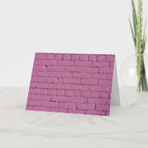 Pulverrosa Ziegelwand