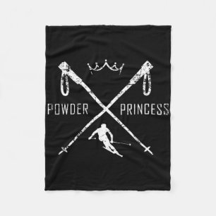 Pulverschnee-Shirt Fleecedecke