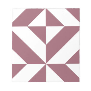 Pum Geometric Deko Cube Pattern Notizblock