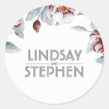 Pum Lila Aquarellfarben Blume Elegante Hochzeit