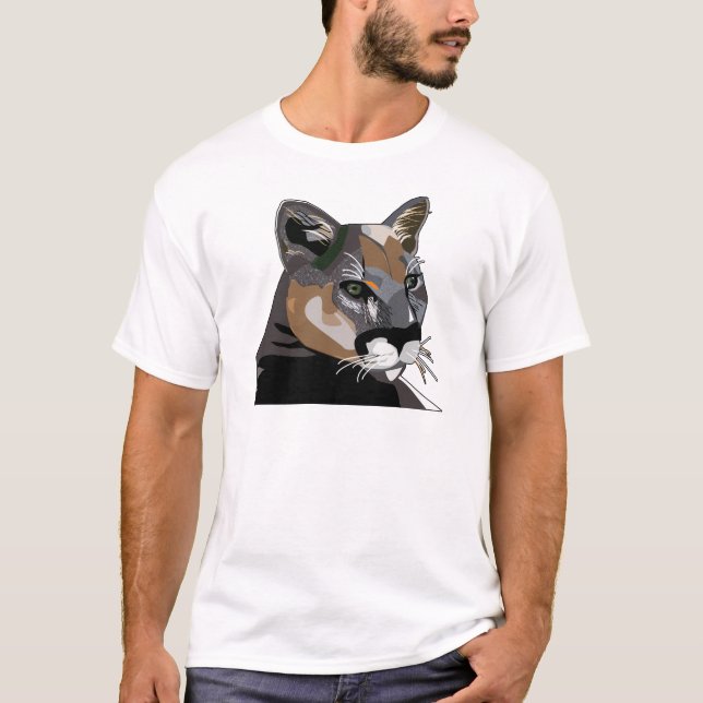 Puma, Berglöwe, Puma T-Shirt (Vorderseite)