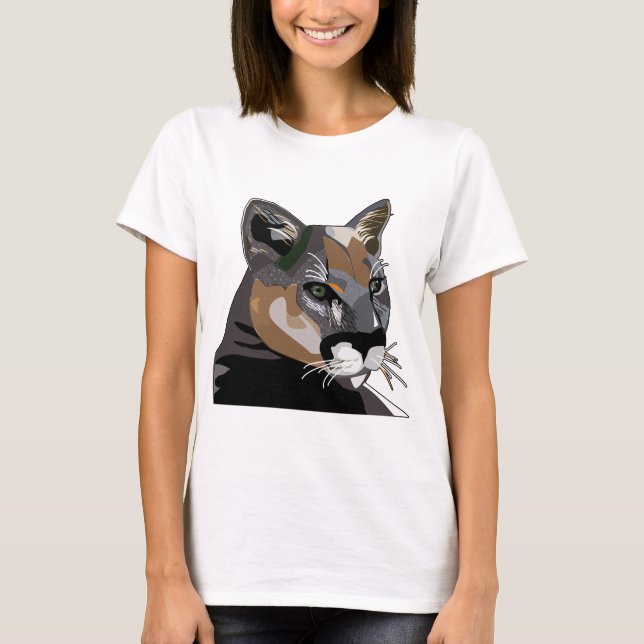 Puma, Berglöwe, Puma T-Shirt (Vorderseite)