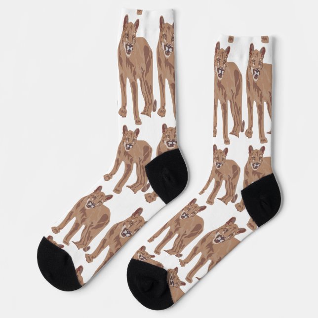 Puma Berglöwe Thunder_Cove Socken (Linkes Detail)