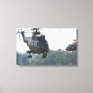 Puma Hubschrauber Leinwanddruck