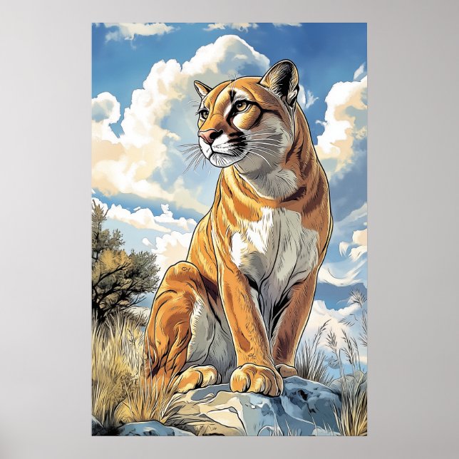 Puma I Cougar Poster (Vorne)