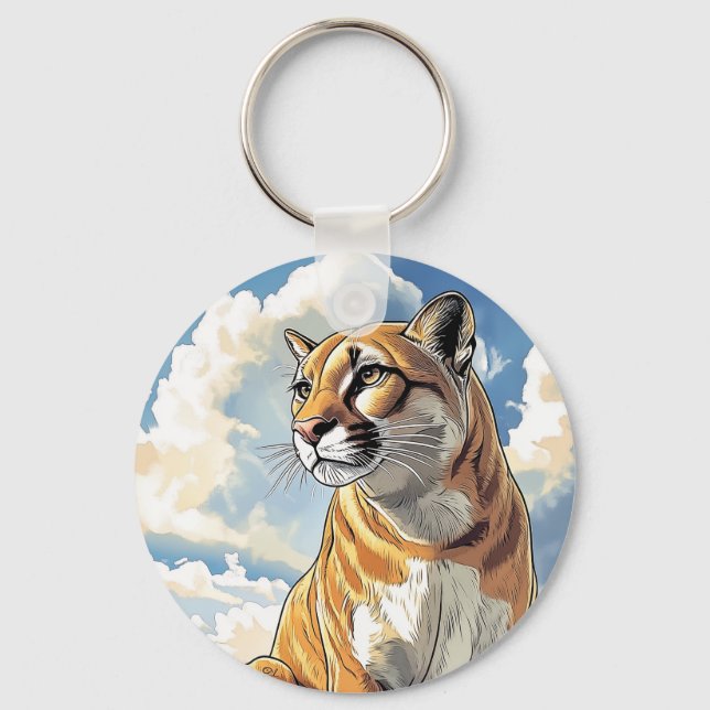 Puma I Cougar Schlüsselanhänger (Vorderseite)