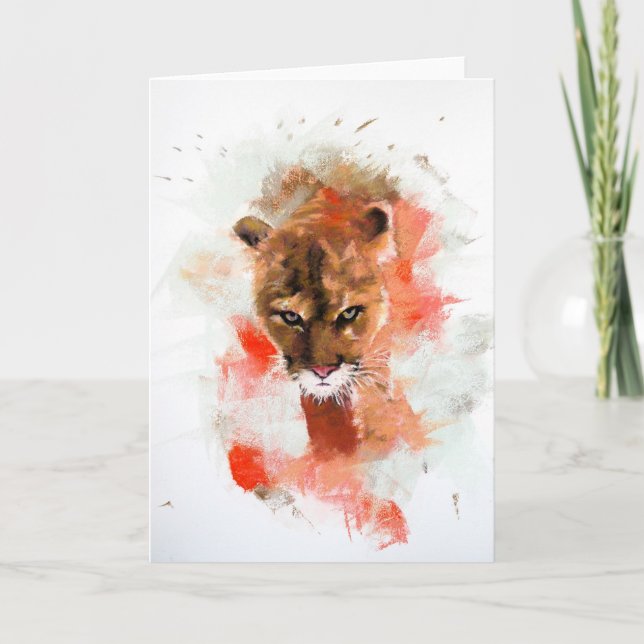 Puma Karte (Vorderseite)