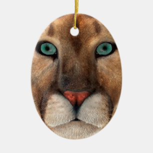 Puma Keramik Ornament