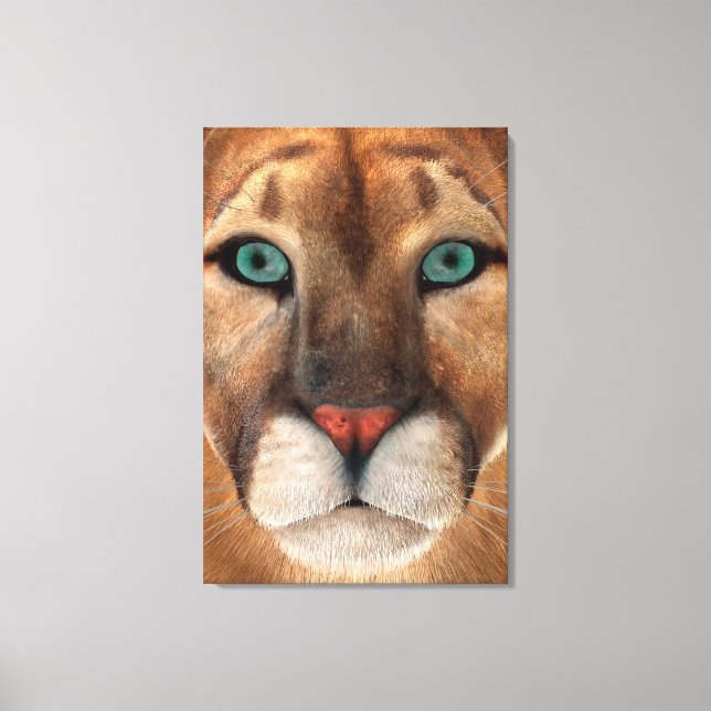 Puma Leinwanddruck (Vorderseite)