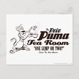 Puma Pete Tea Room Postkarte