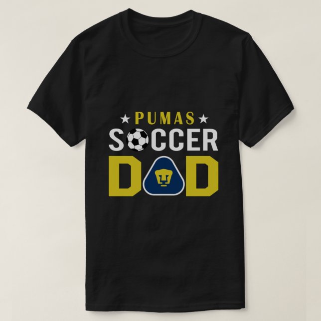 Pumas Unam - Vater der mexikanischen Fußballmannsc T-Shirt (Design vorne)