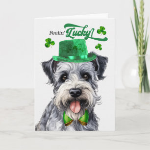 Pumi Hund Glücklicher St. Patricks Tag Feiertagskarte