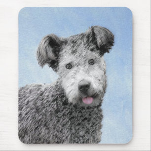 Pumi Painting - Niedliche Original Hunde Kunst Mousepad