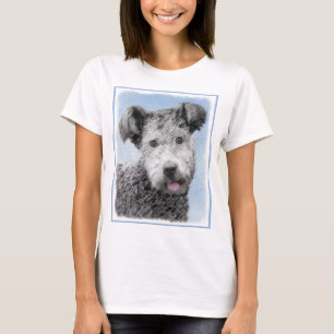 Pumi Painting - Niedliche Original Hunde Kunst T-Shirt