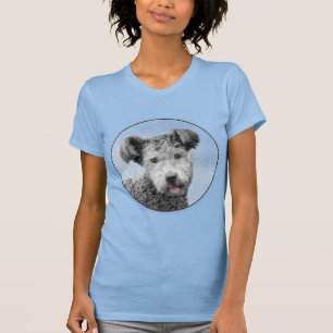 Pumi Painting - Niedliche Original Hunde Kunst T-Shirt