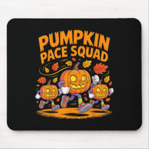 Pumkin Pace Squad Runner Costume Halloween Runnin Mousepad