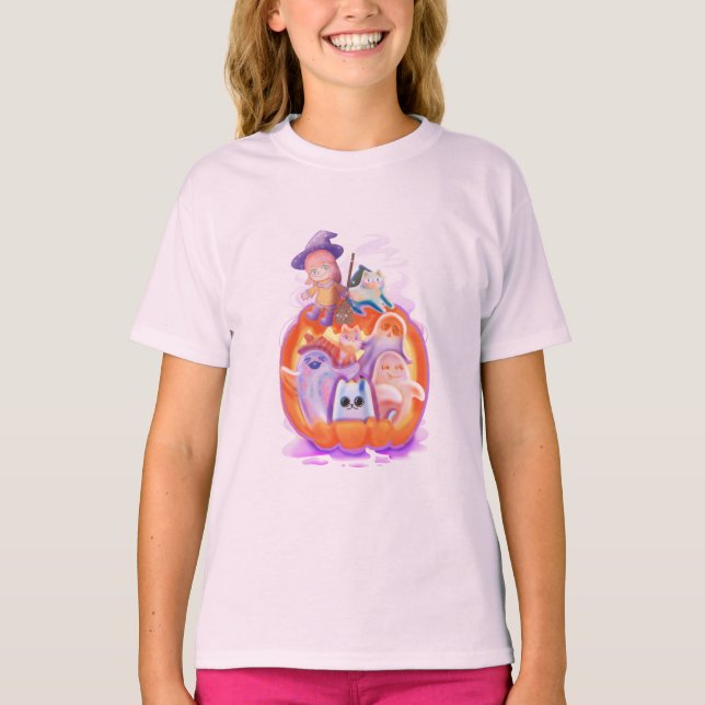 Pumkin und Freunde T-Shirt (Vorderseite)
