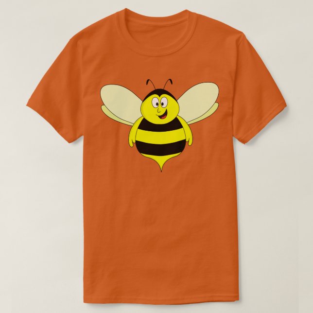 Pummelige Biene T-Shirt (Design vorne)