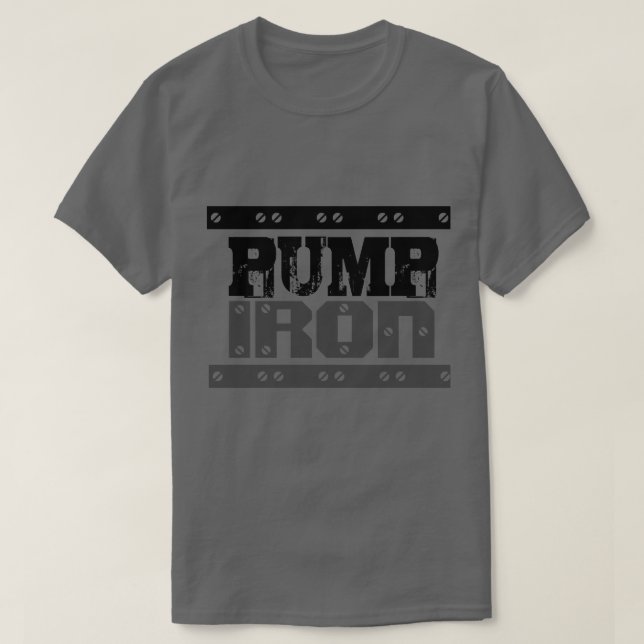 PUMP-EISEN-T - Shirt (Design vorne)