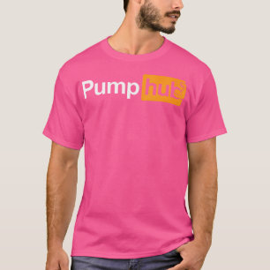 Pump Hub Funny Bodybuilding Weightlift Design T-Shirt