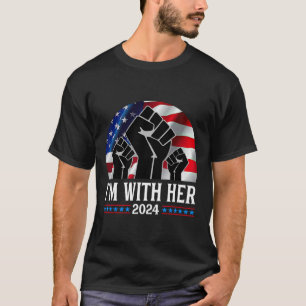 Pump ich bin mit ihrer Kamala Harris 2024 für Präs T-Shirt