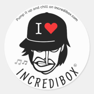 PUMP IT UP RUNDER AUFKLEBER