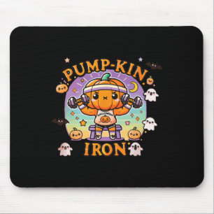 Pump-kin-Eisen - Funny Bodybuilding Workout Hallow Mousepad