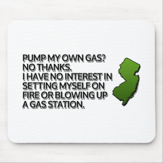 Pump mein eigenes Gas? Nein Danke. Mousepad