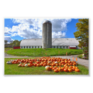 Pumpen für den Verkauf in Pennsylvania Farm Barn Fotodruck