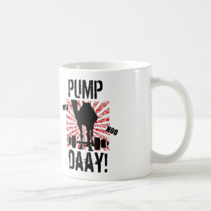 Pumpen-Tagesweightlifting-Kamel-Tasse Tasse