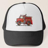 Pumper-Rettungs-Löschfahrzeug-Feuerwehrmann