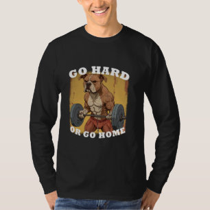 Pumpgewicht Lifting Funny American Staffordshir T-Shirt