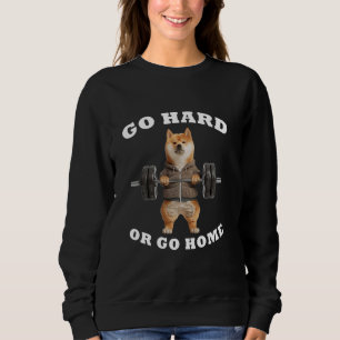 Pumpgewicht Lifting Funny Shiba Inu 3 Sweatshirt