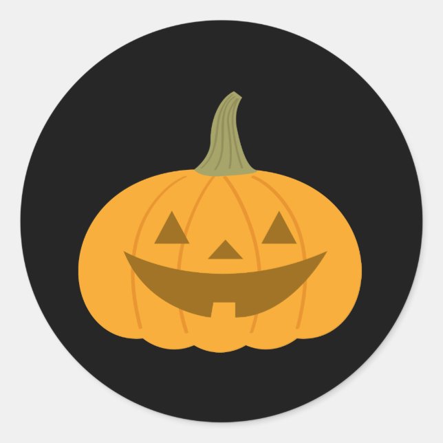 Pumpkettensticker Runder Aufkleber (Vorderseite)