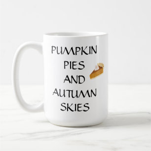Pumpkiefer und Herbsthimmel Kaffeetasse