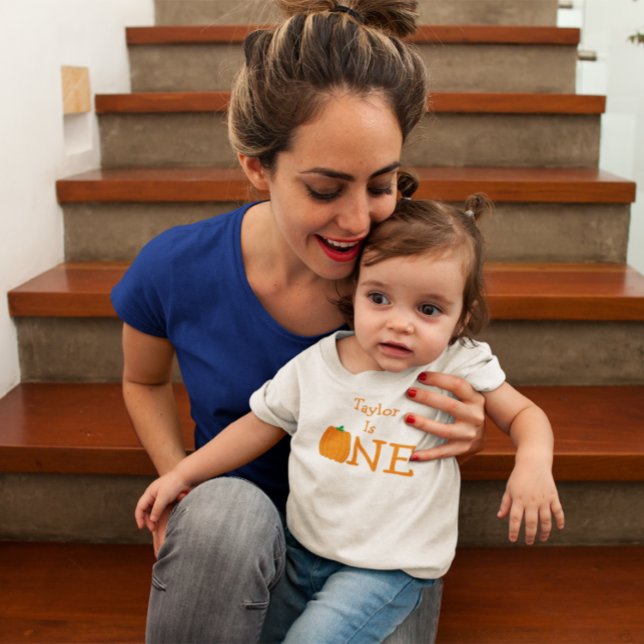 Pumpkin 1. Geburtstag Baby T - Shirt (Von Creator hochgeladen)