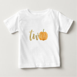 Pumpkin 2. Geburtstags-Shirt Baby T-shirt